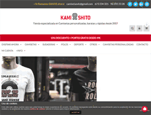 Tablet Screenshot of kamishito.com